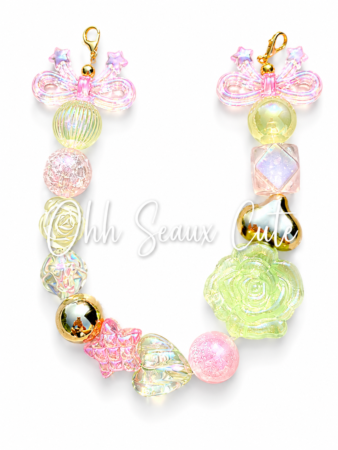 9” Spring Garden 3 Hat Chain