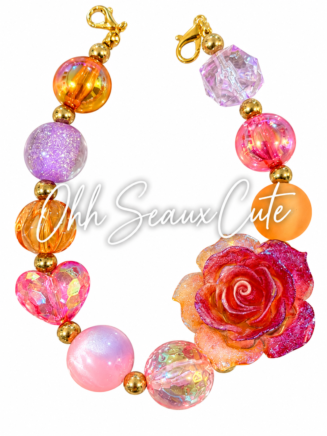 9” Sunset 4 Hat Chain