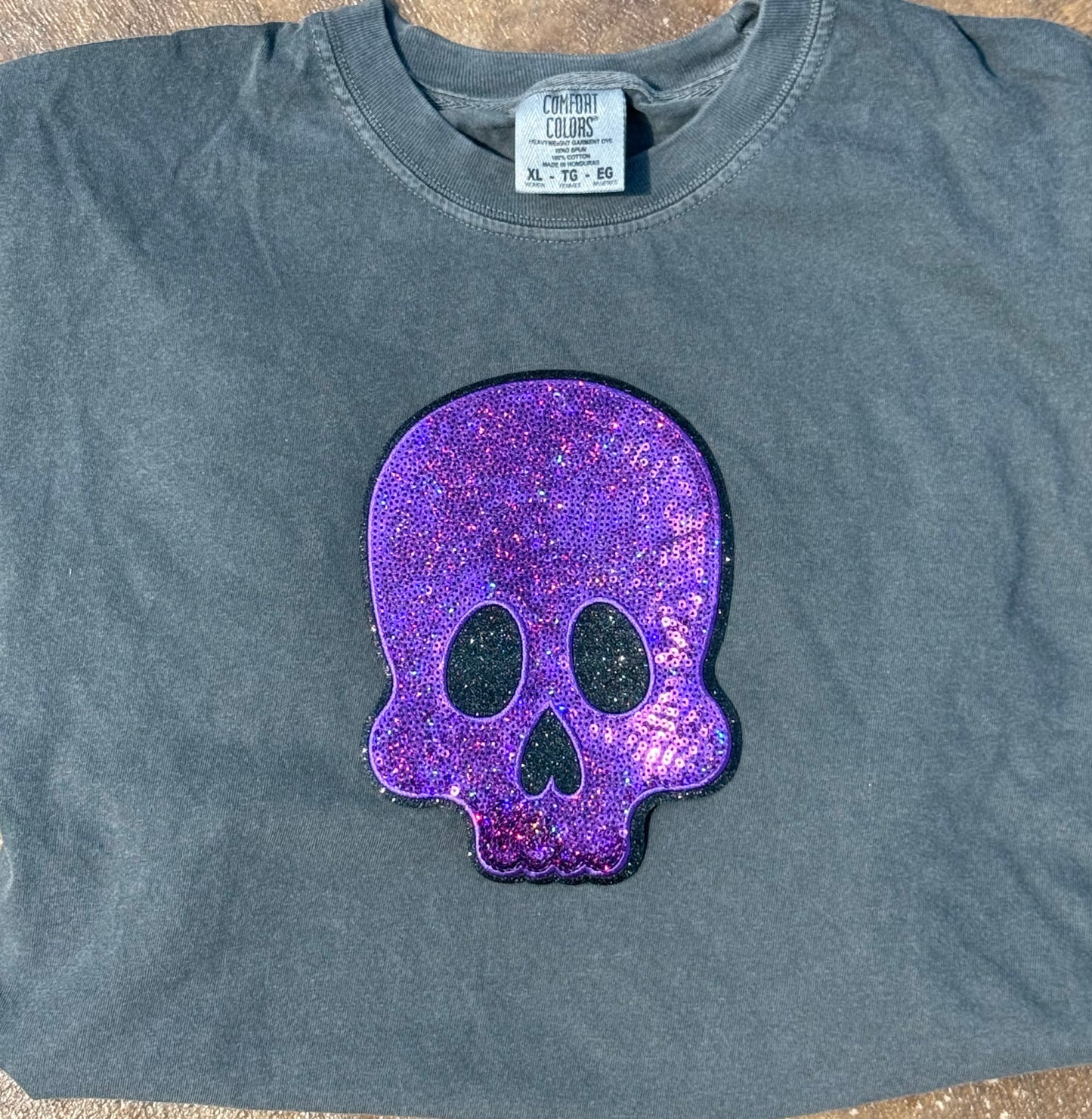 7” Neon Skull Head
