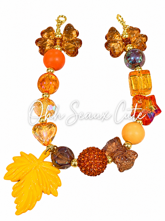 9” Maple Leaf Hat Chain
