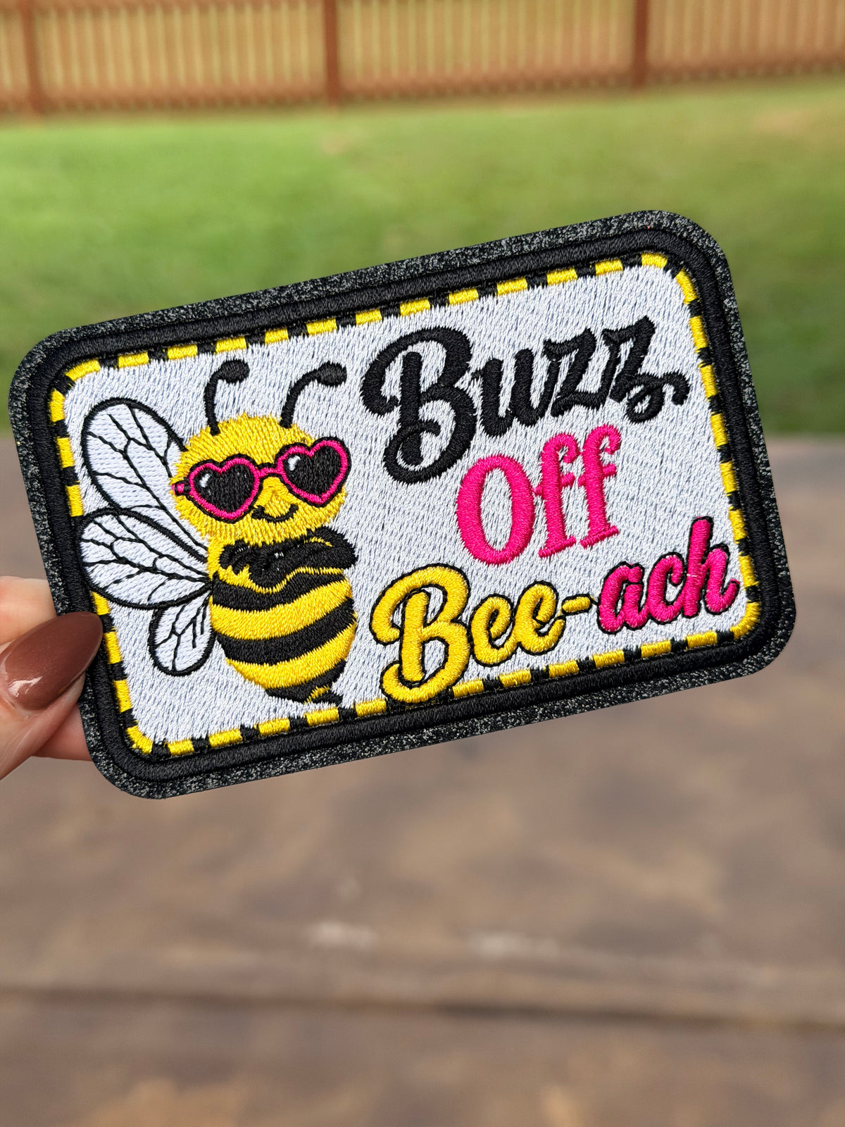 4” Buzz Off Honeybee