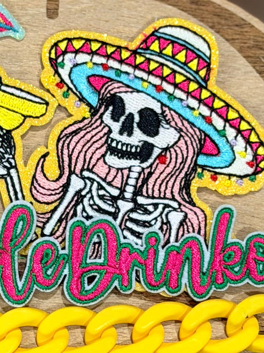 3.5” Cinco De Mayo Skelly Babe (OSC Copyright)