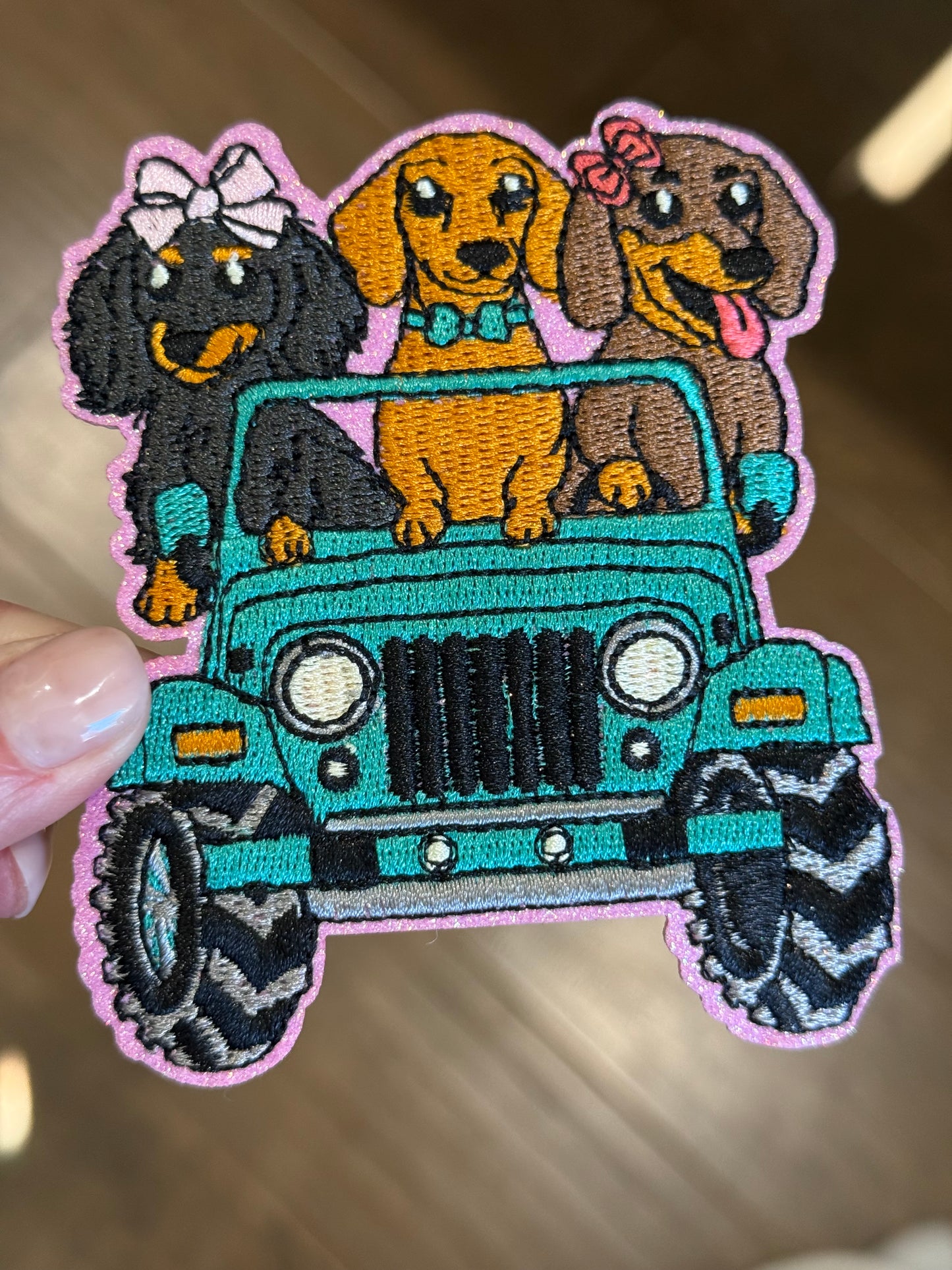 3.5” Wiener Dog Jeep (OSC CUSTOM) DO NOT COPY