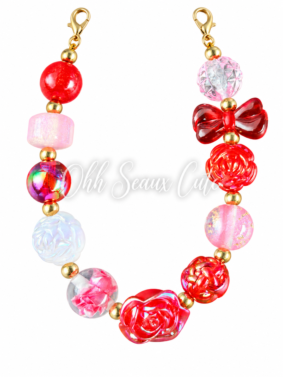 Red 2 Hat Chain