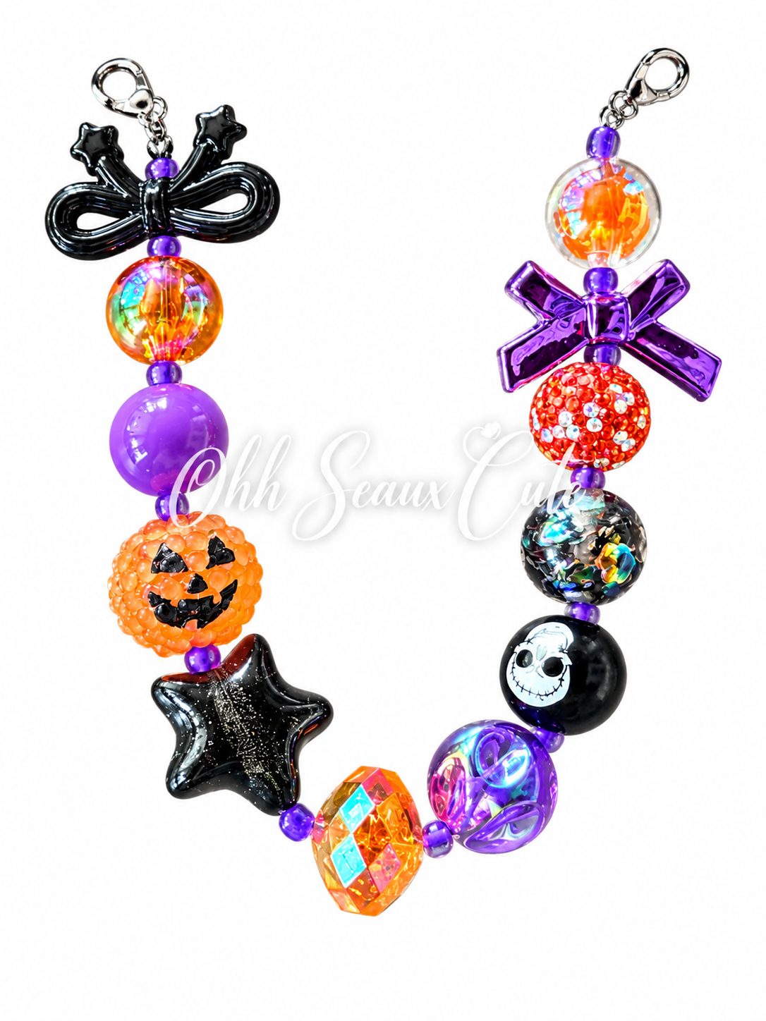 9” Halloween 6 Hat Chain