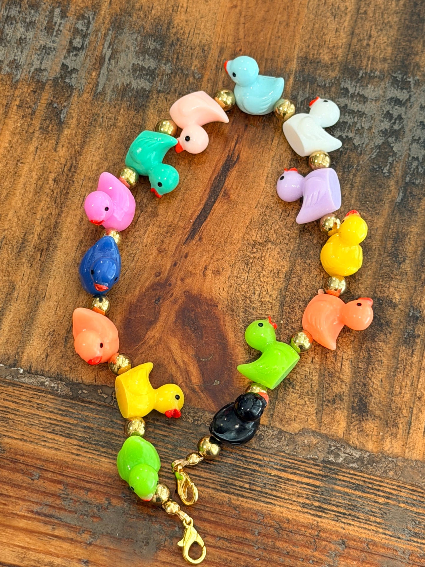 9” Rubber Duck Hat Chain