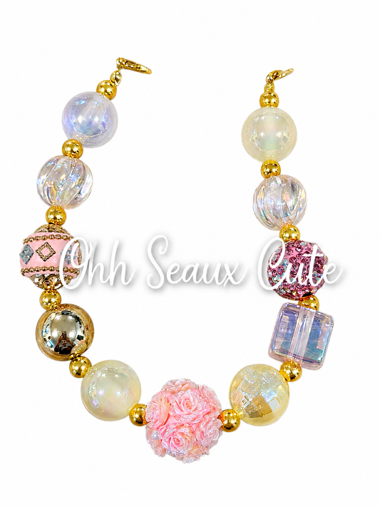 9” Pink Lemonade Hat Chain