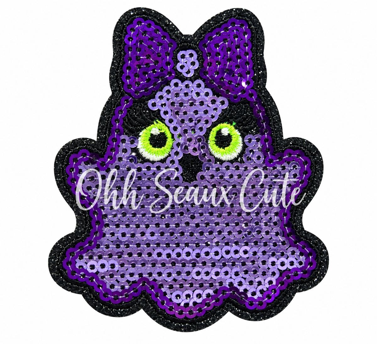 3” Purple Sequin Ghost