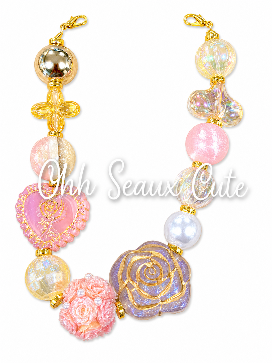 9” Pink Lemonade 2 Hat Chain