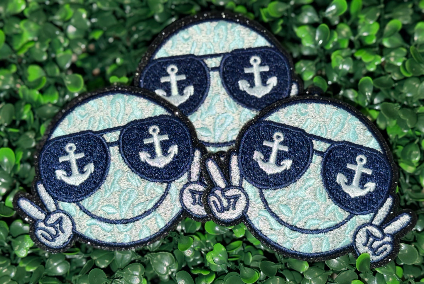 3.25” Leopard Anchor Smiley