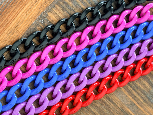 9” Shinny Hat Chains