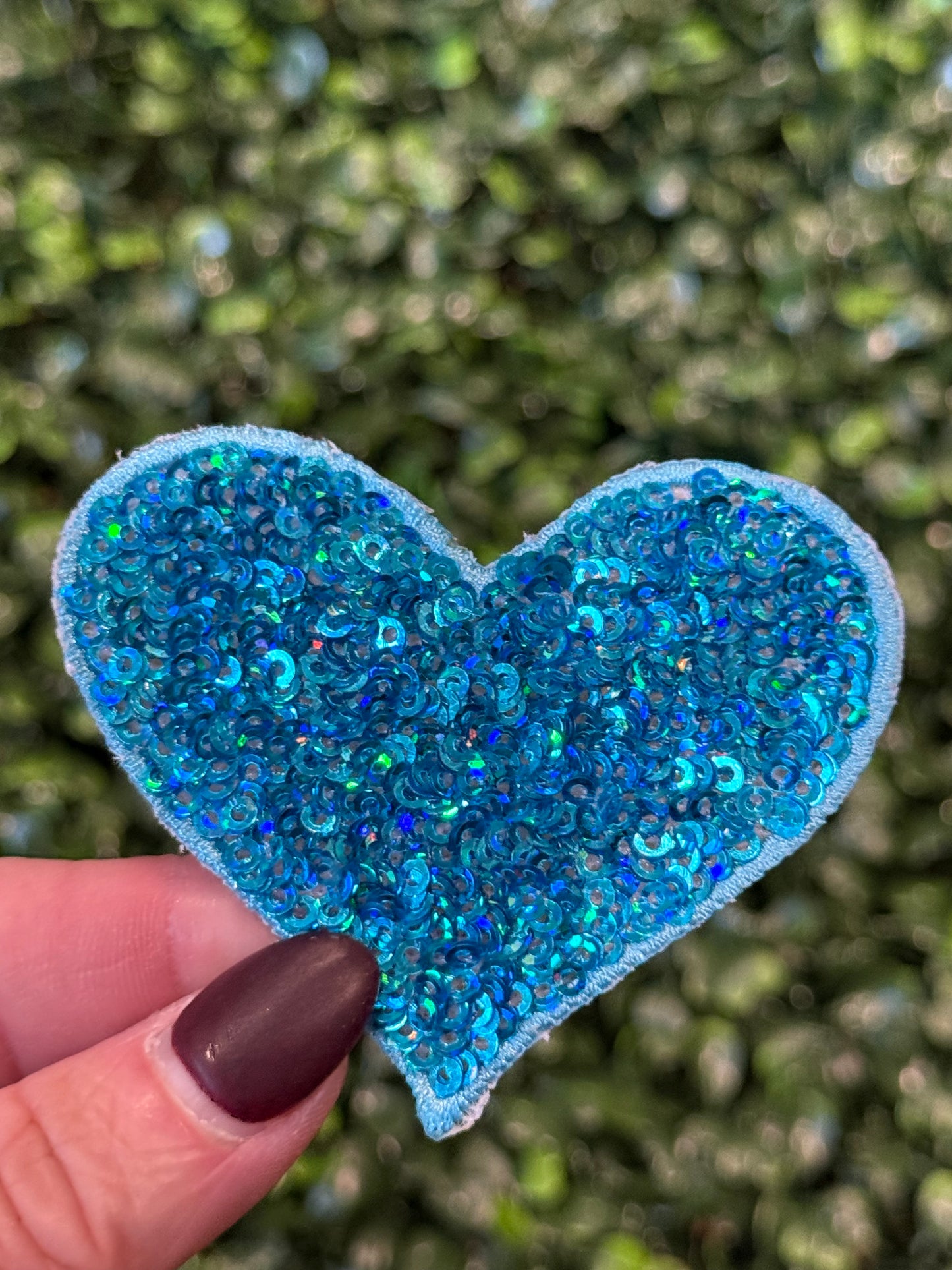 2.5” Sequin Heart