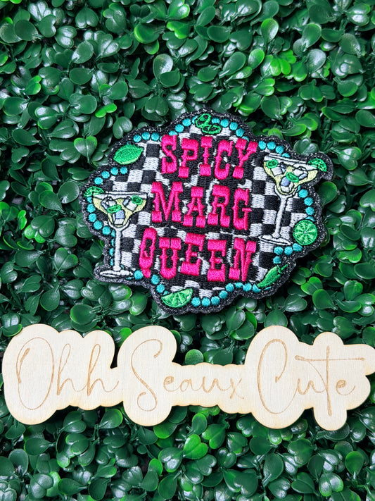 3.75” Checkered Spicy Marg Queen