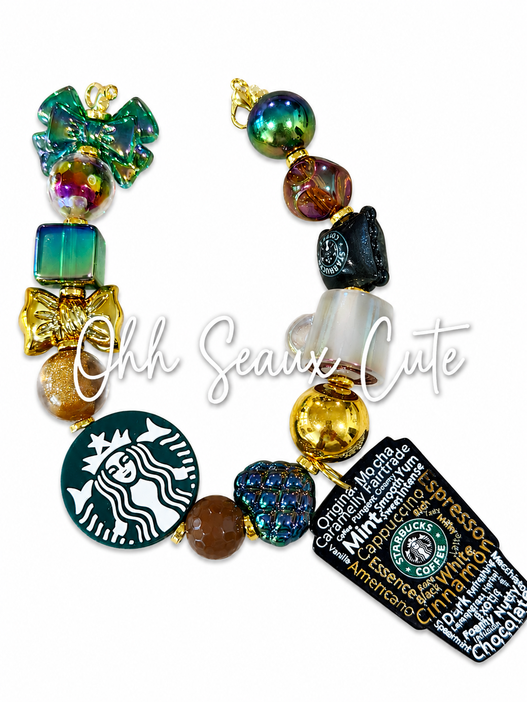 9” Starbucks Hat Chain