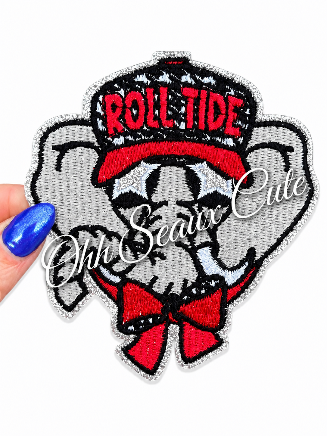 3.25” Alabama Checkered Hat Mascot