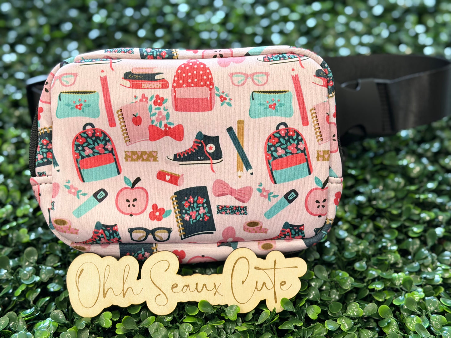 Back to School Neoprene Belt Bag