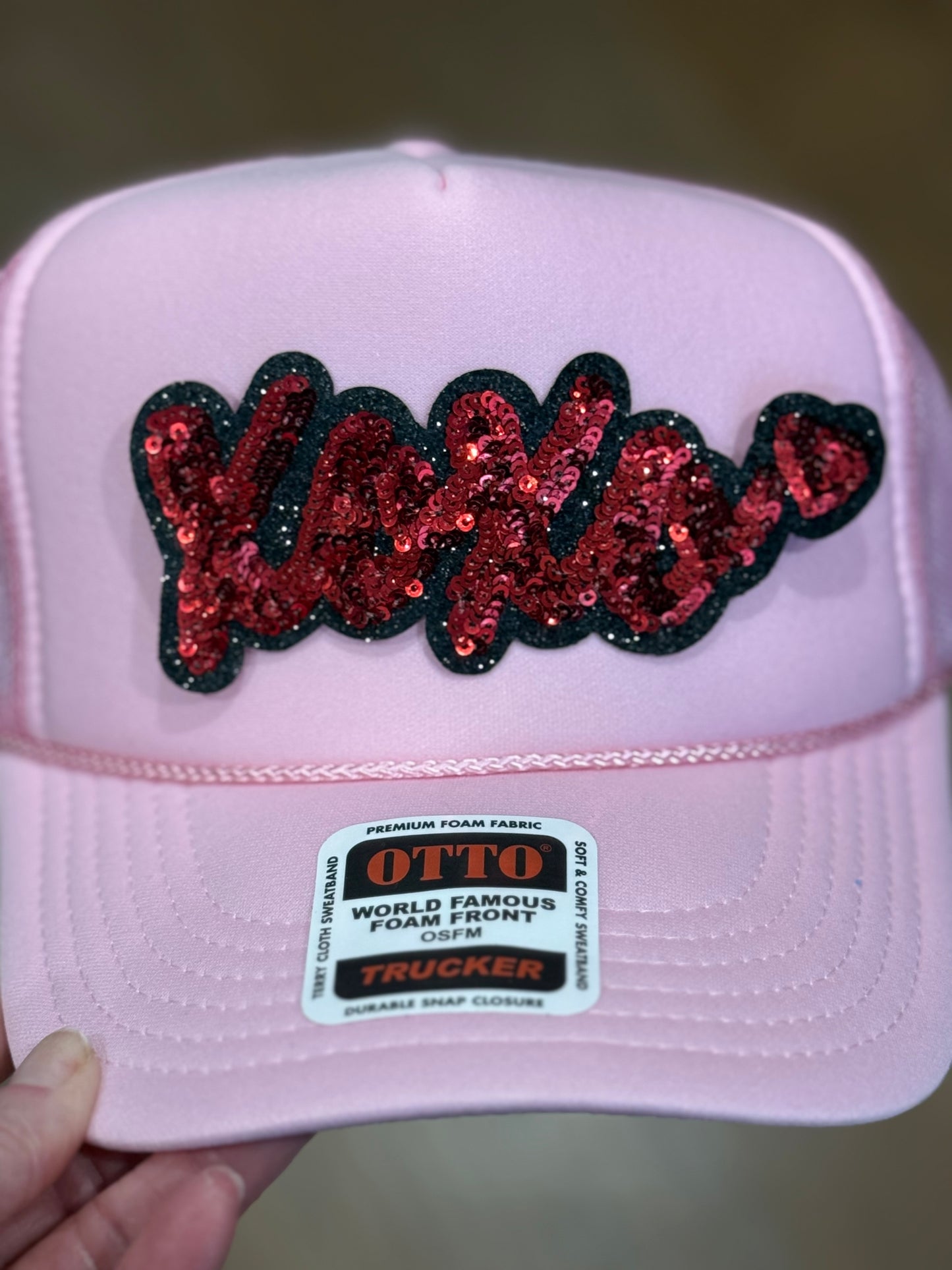 5” Sequin XOXO