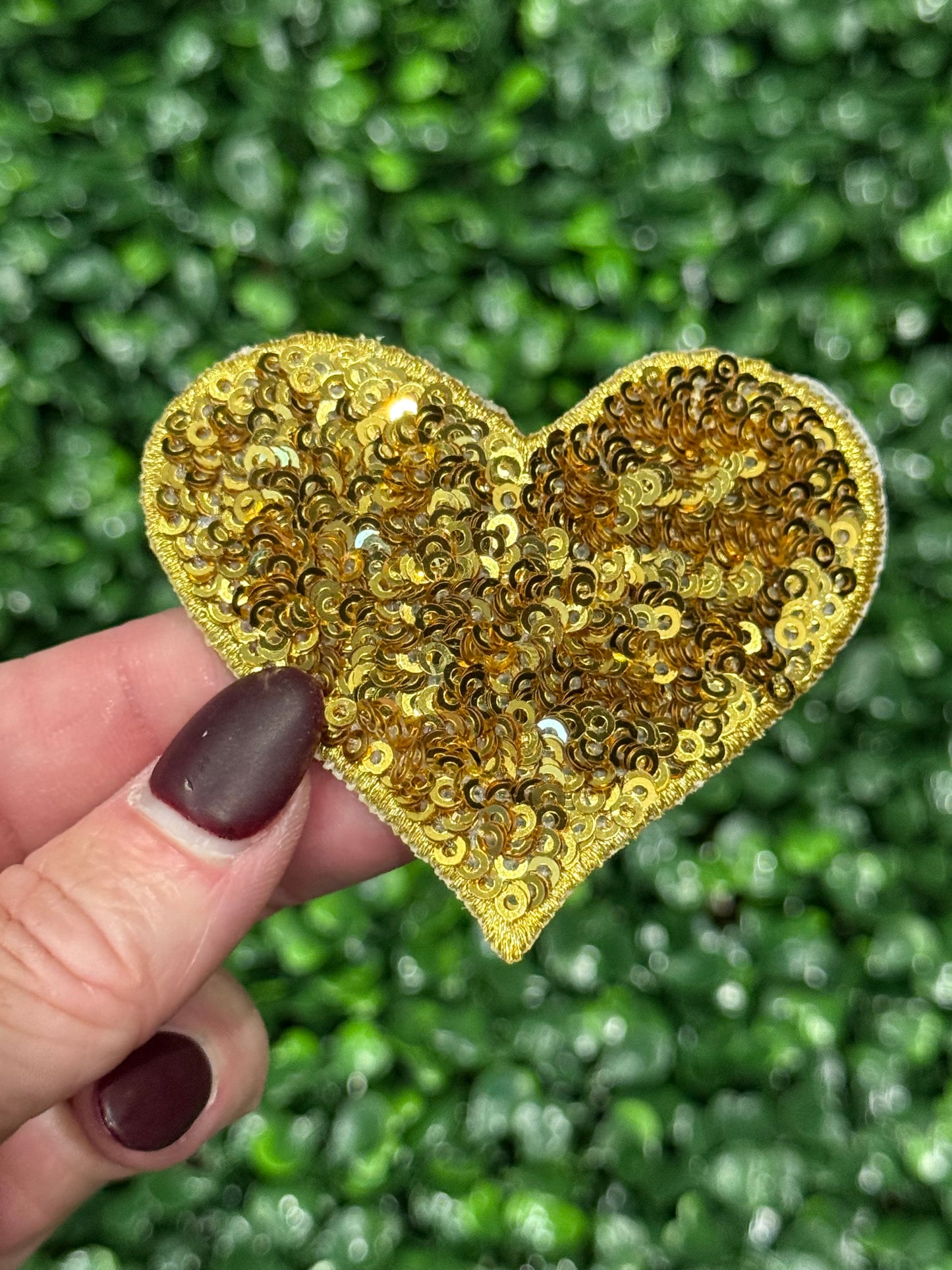 2.5” Sequin Heart