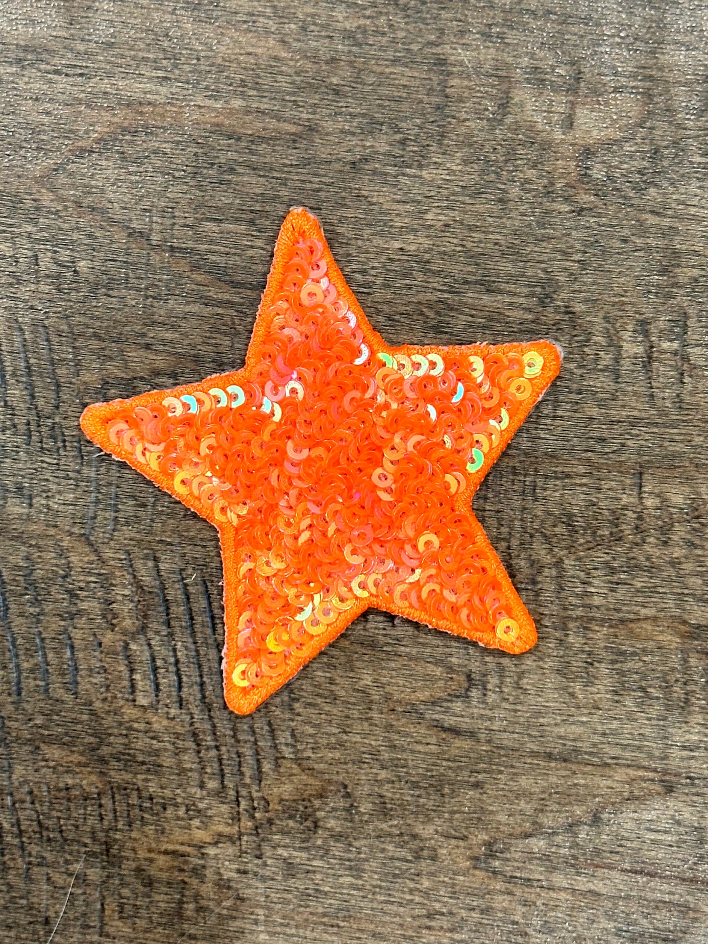 5” Sequin Star Patch