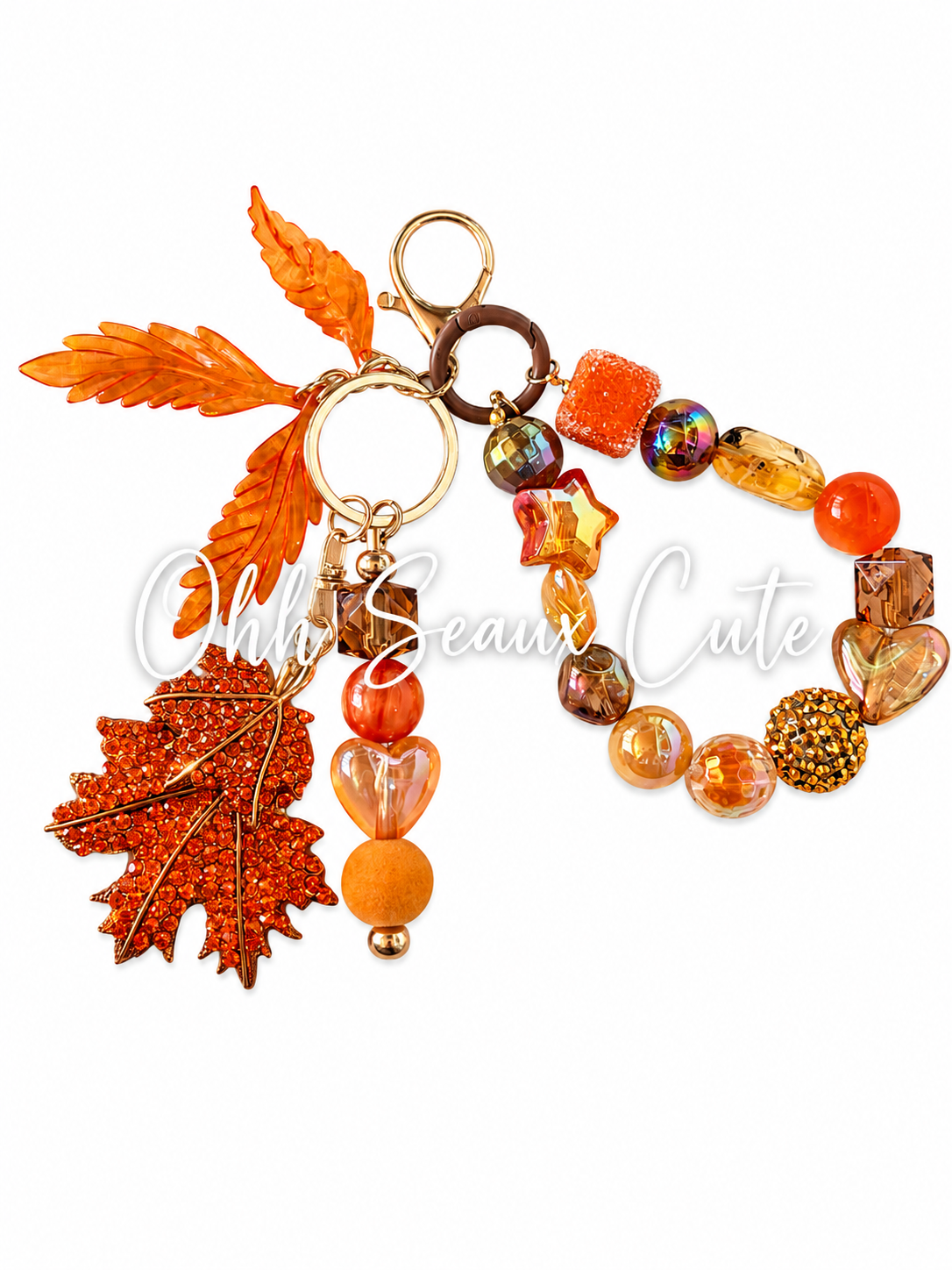 Fall 2 Bag Charm Keychain