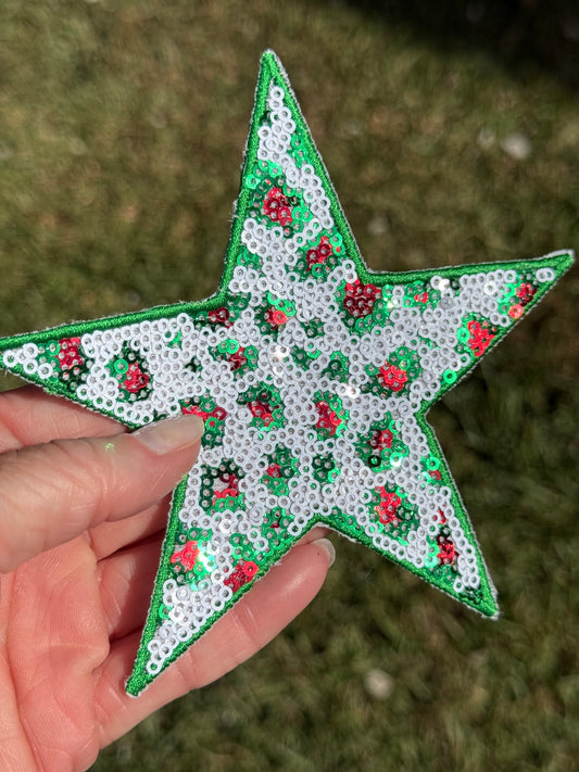 5” Red/Green Leopard Star (OSC Original)