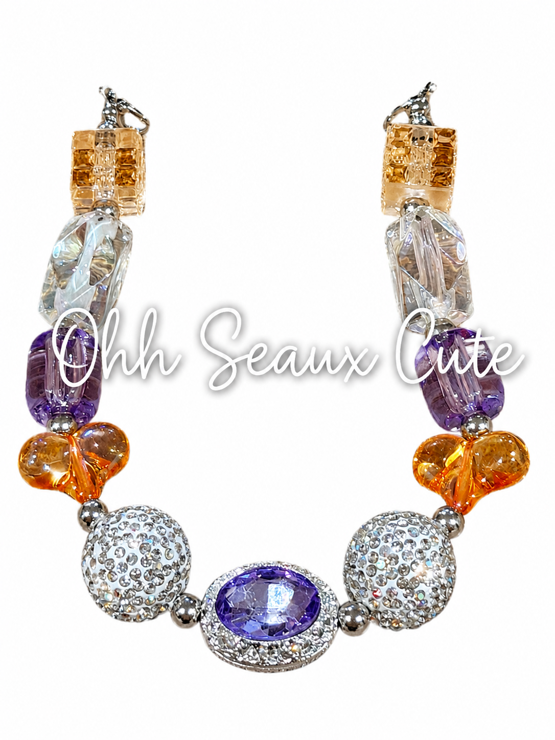 9” Clemson Ice 1 Hat Chain