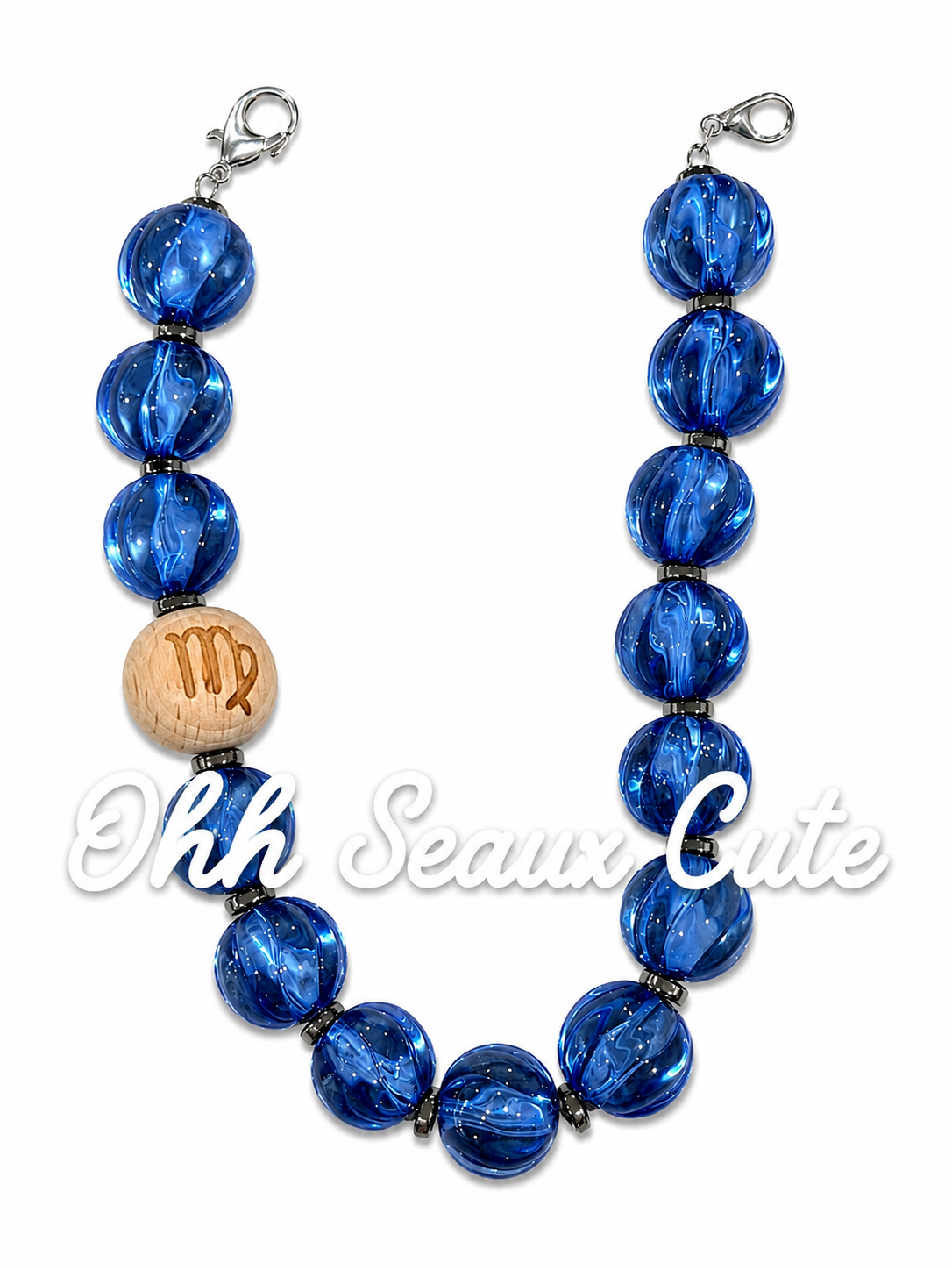 9” Virgo Hat Chain