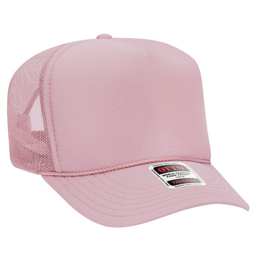 Otto High Crown Foam Trucker -Soft Pink