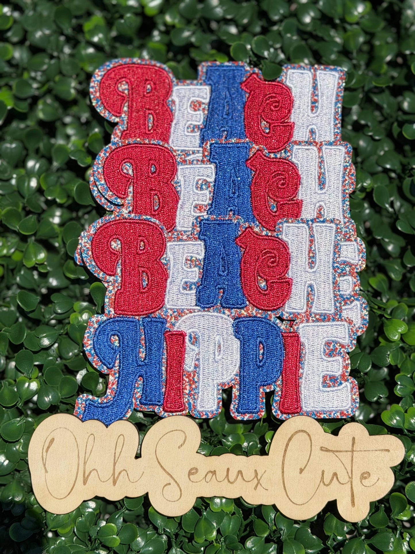 4.5” BEACH HIPPIE-USA OSC Original- DO NOT COPY