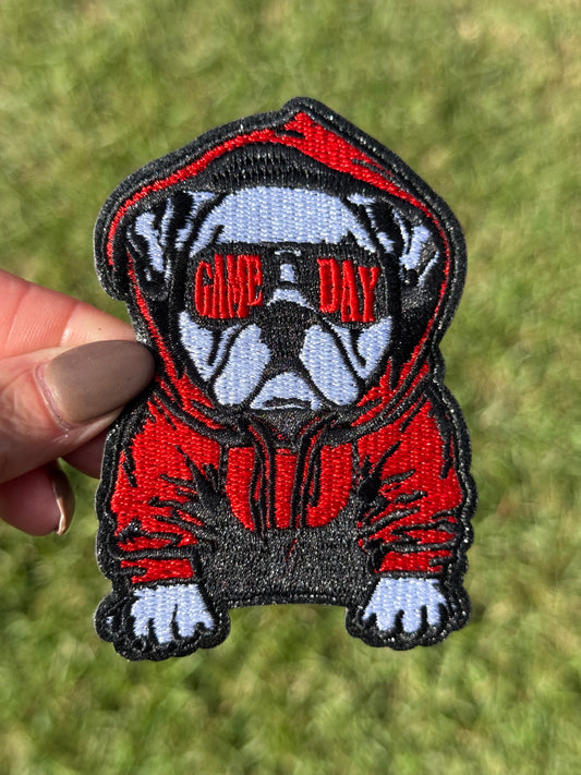 3.5” Glitter Hoodie Dawg