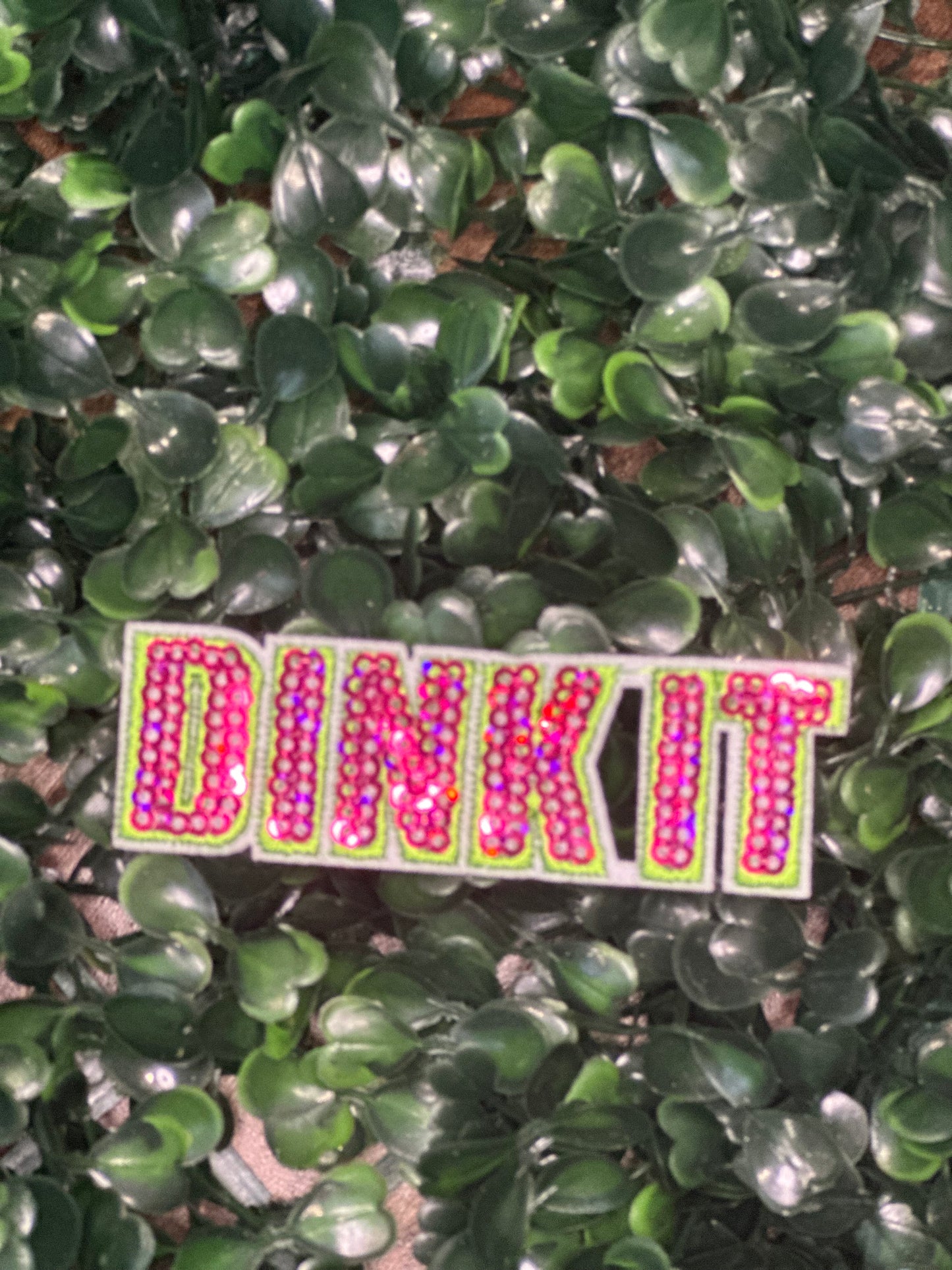 3” Pickleball Sequin DINK IT