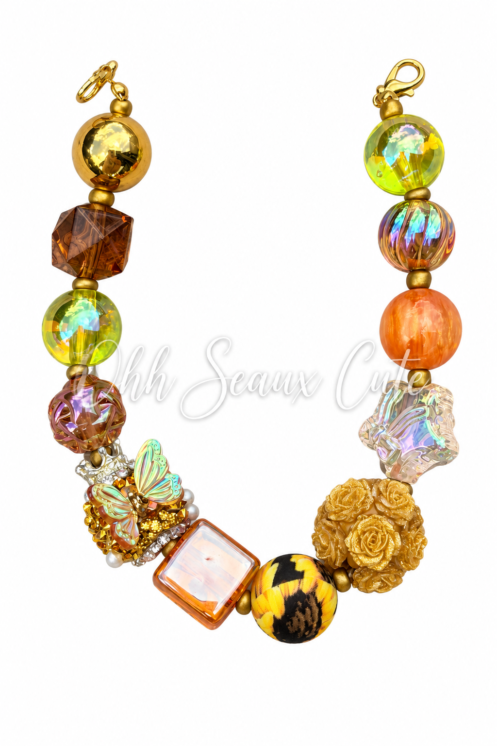 9” Sunflower 4 Hat Chain