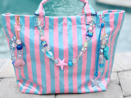 15” Custom Blue Ocean Bead Collection