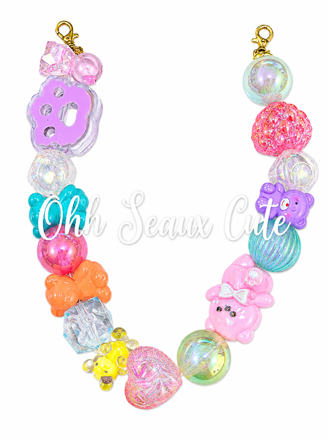 9” Bears Hat Chain