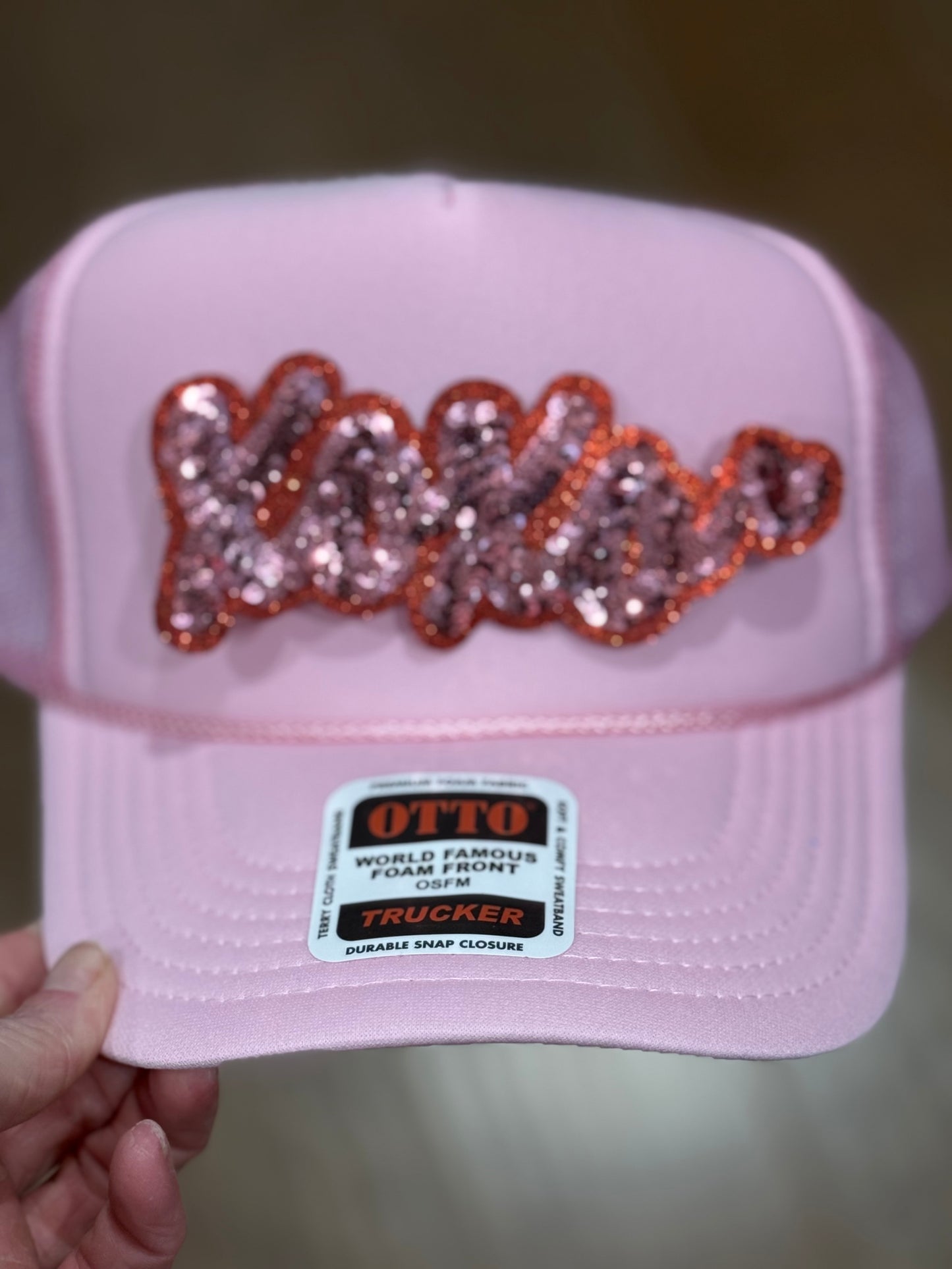 5” Sequin XOXO