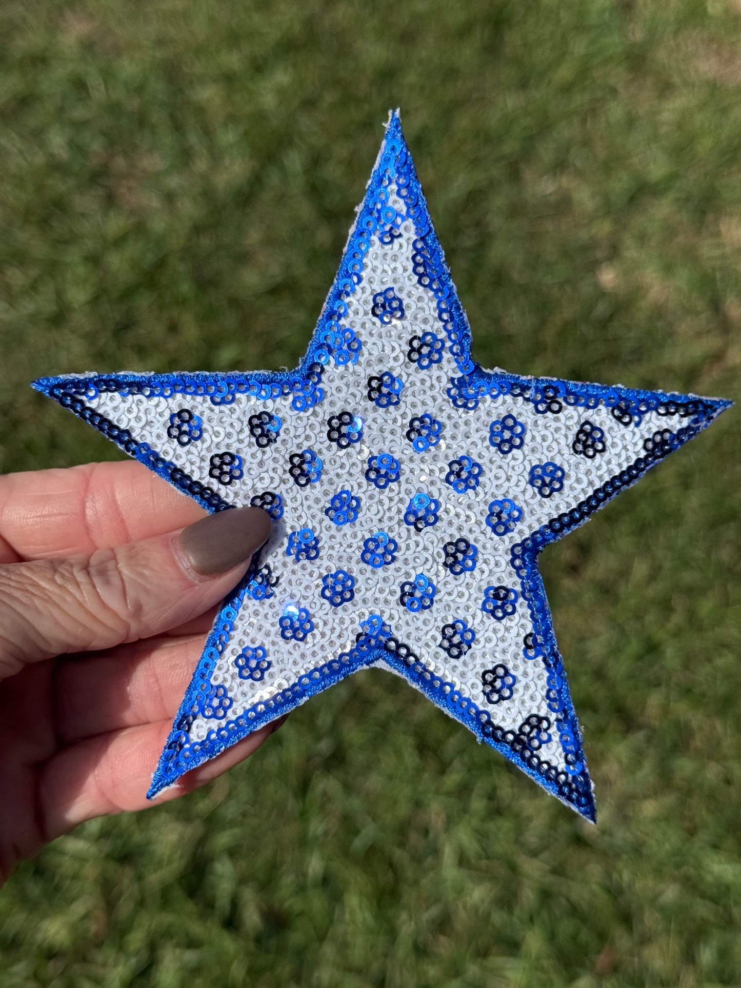 5” Sequin Polka Dot Star (OSC ORIGINAL) DO NOT COPY