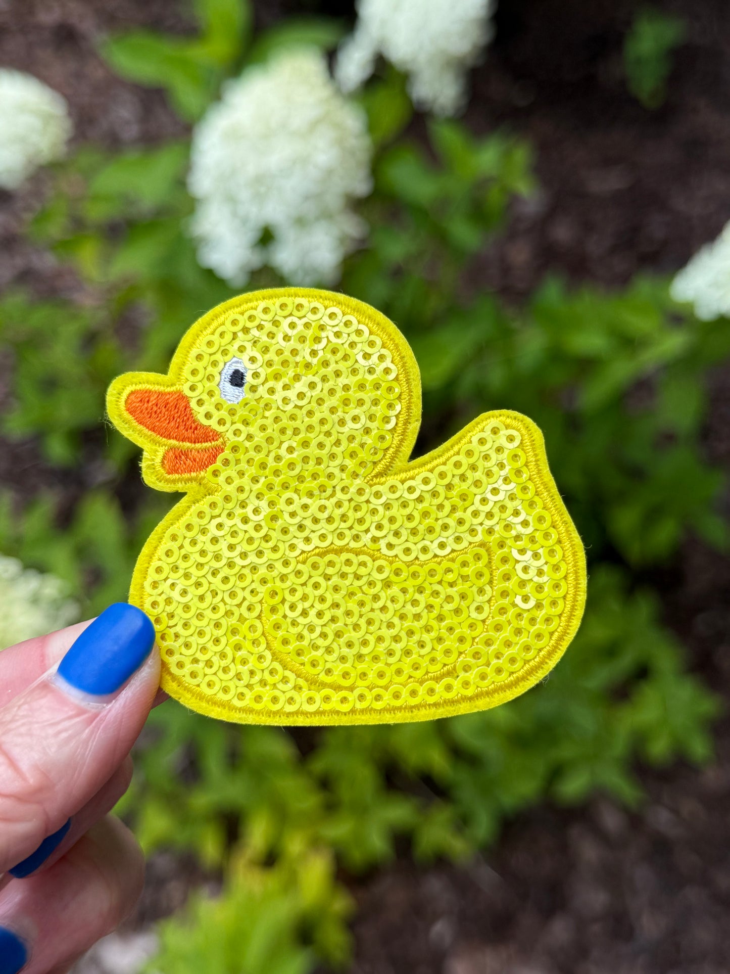 3” Sequin Rubber Ducky