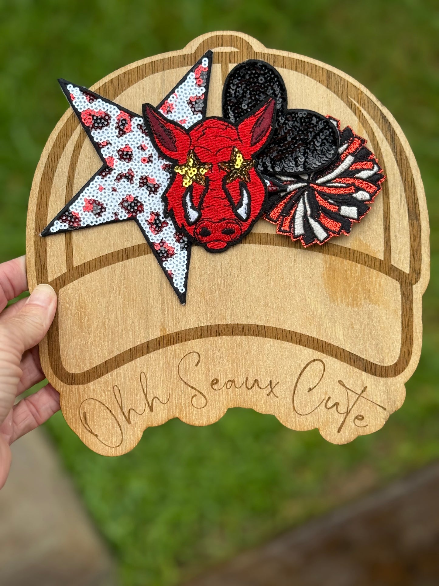 2.5” Sequin Star Eye Hog