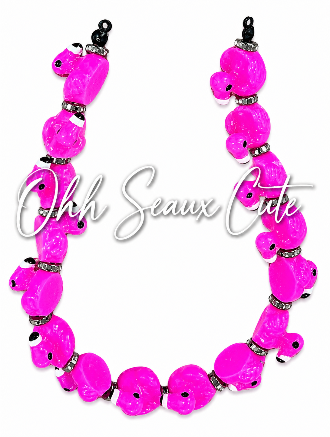 9” Flamingo Hat Chain