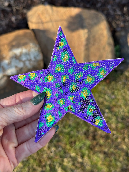 5” Mardi Gras Leopard Star (OSC Original)