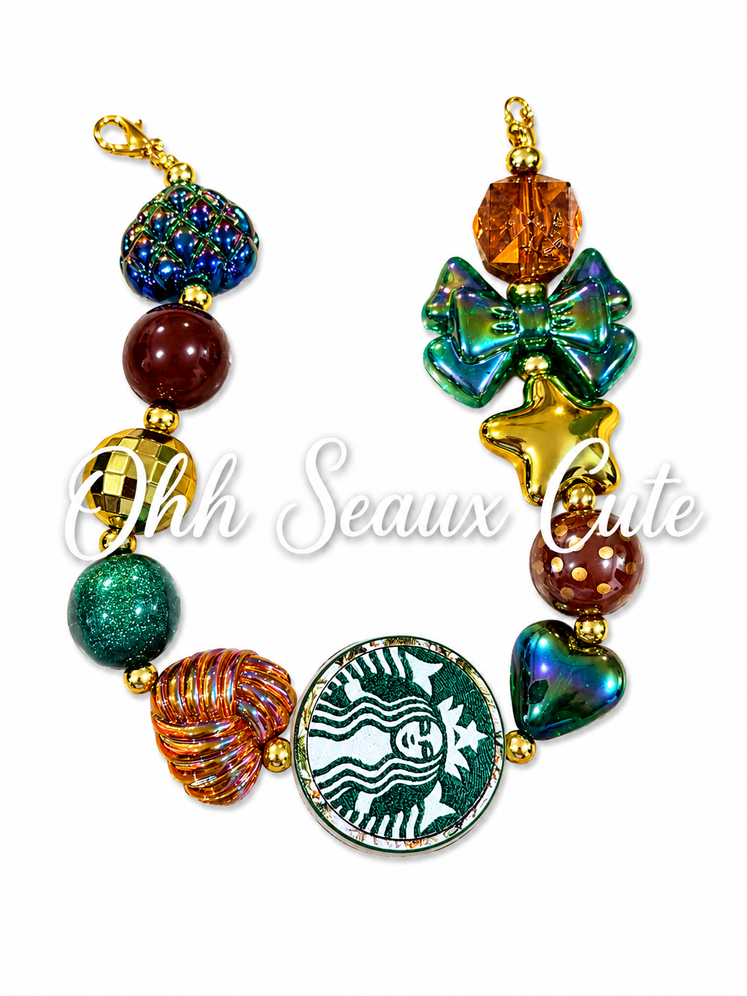 9” Starbucks 1 Hat Chain