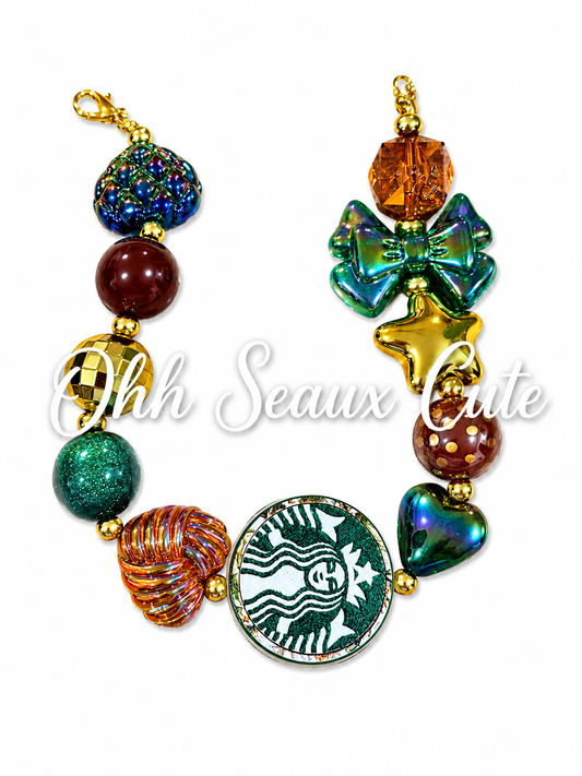 9” Starbucks 1 Hat Chain
