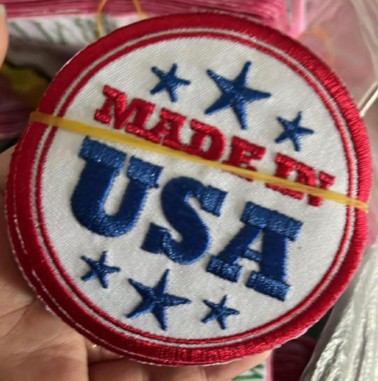 3” Made in USA Stamp
