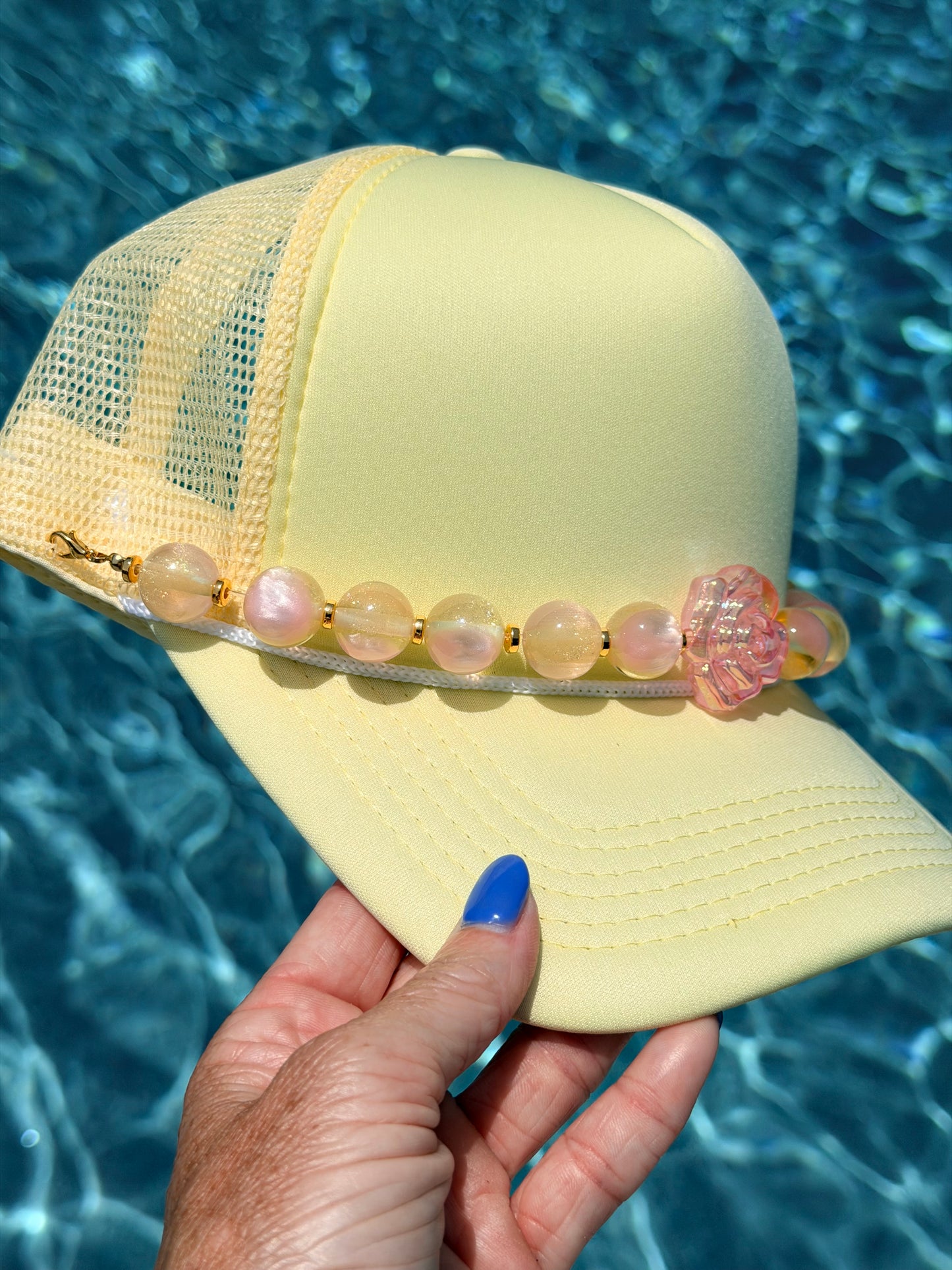 9” Pink Lemonade Hat Chain