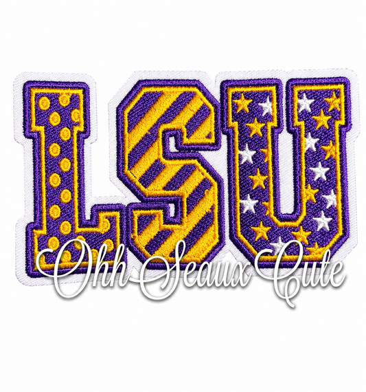 5” Doodle LSU