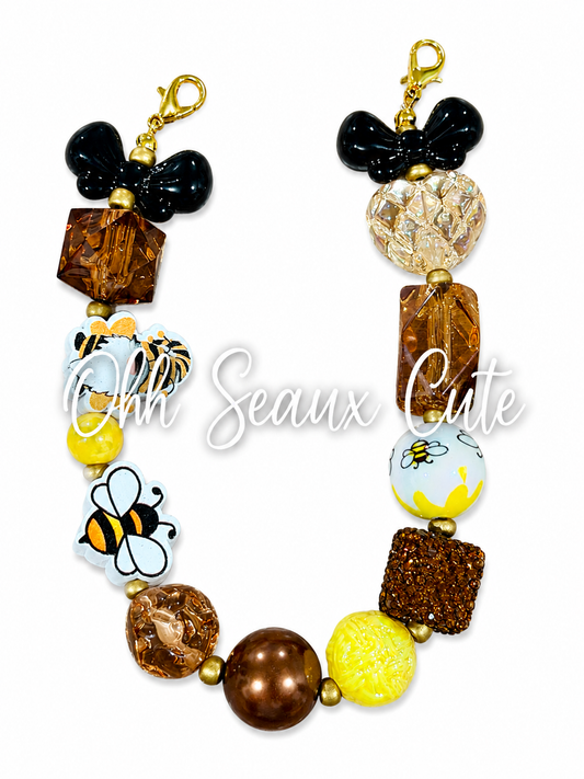 9” Honeybee 4 Hat Chain