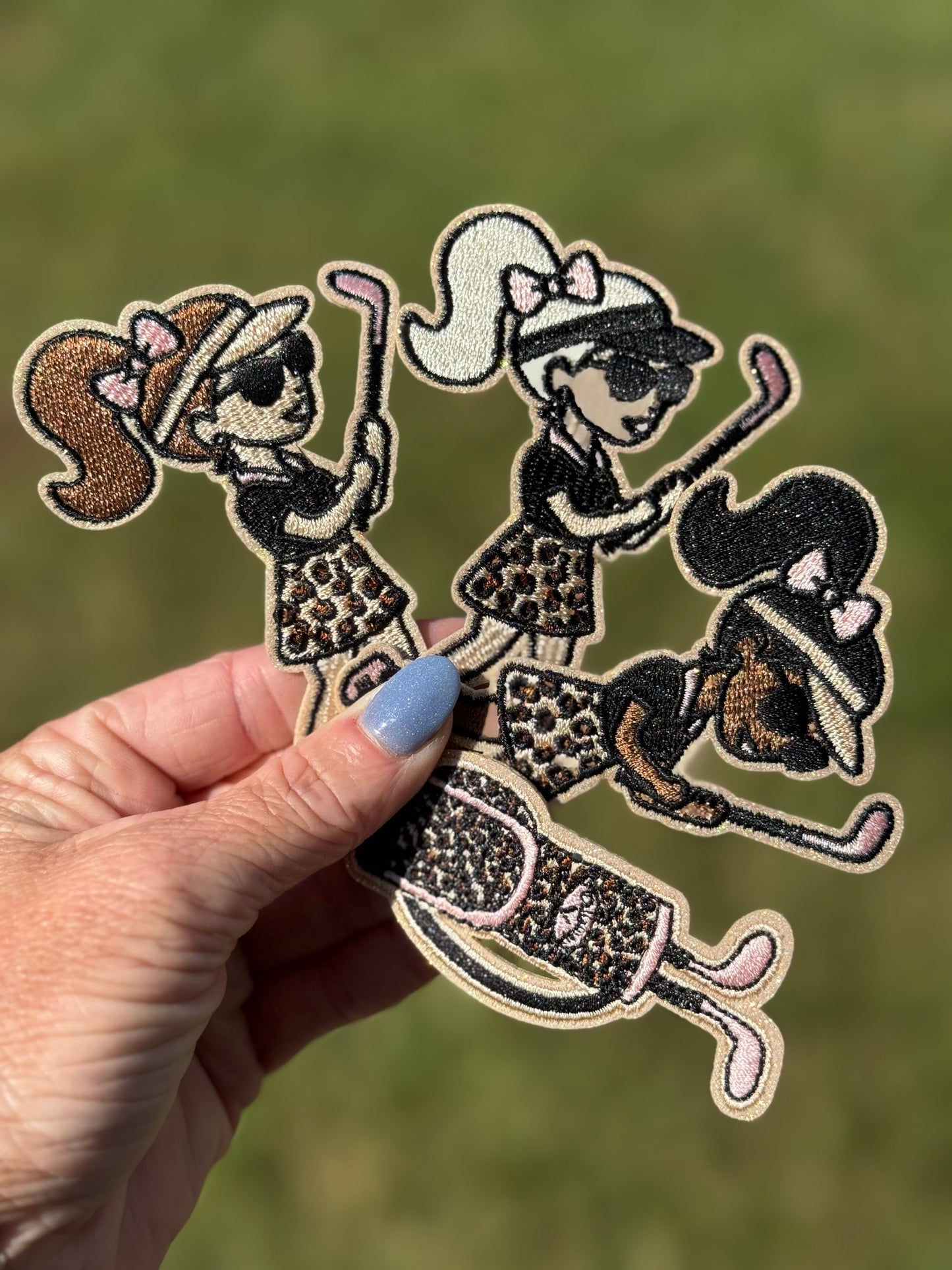 3.5” Leopard Golf Girl Collection