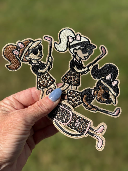 3.5” Leopard Golf Girl Collection