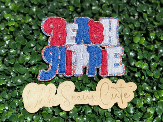 4.5” BEACH HIPPIE-USA OSC Original- DO NOT COPY