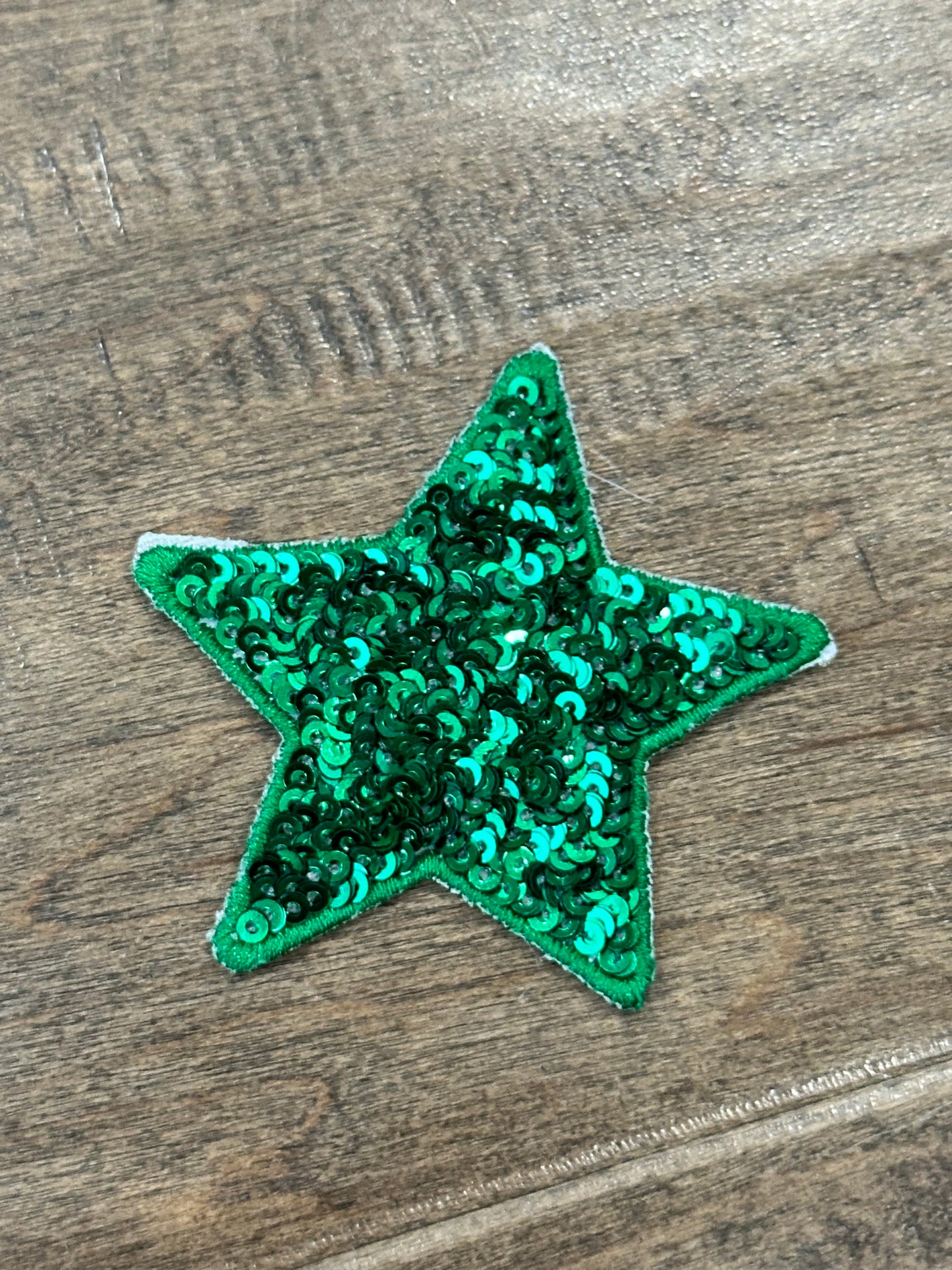 5” Sequin Star Patch